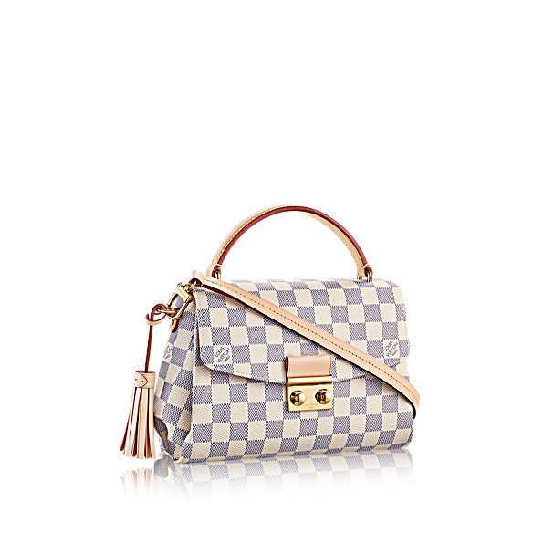 Borsa Louis Vuitton in tela Damier Azur