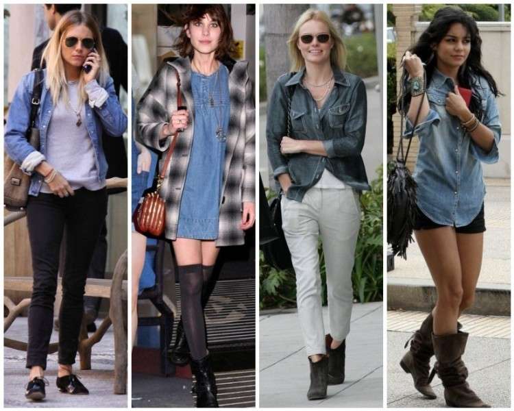 Celebrities con look hipster