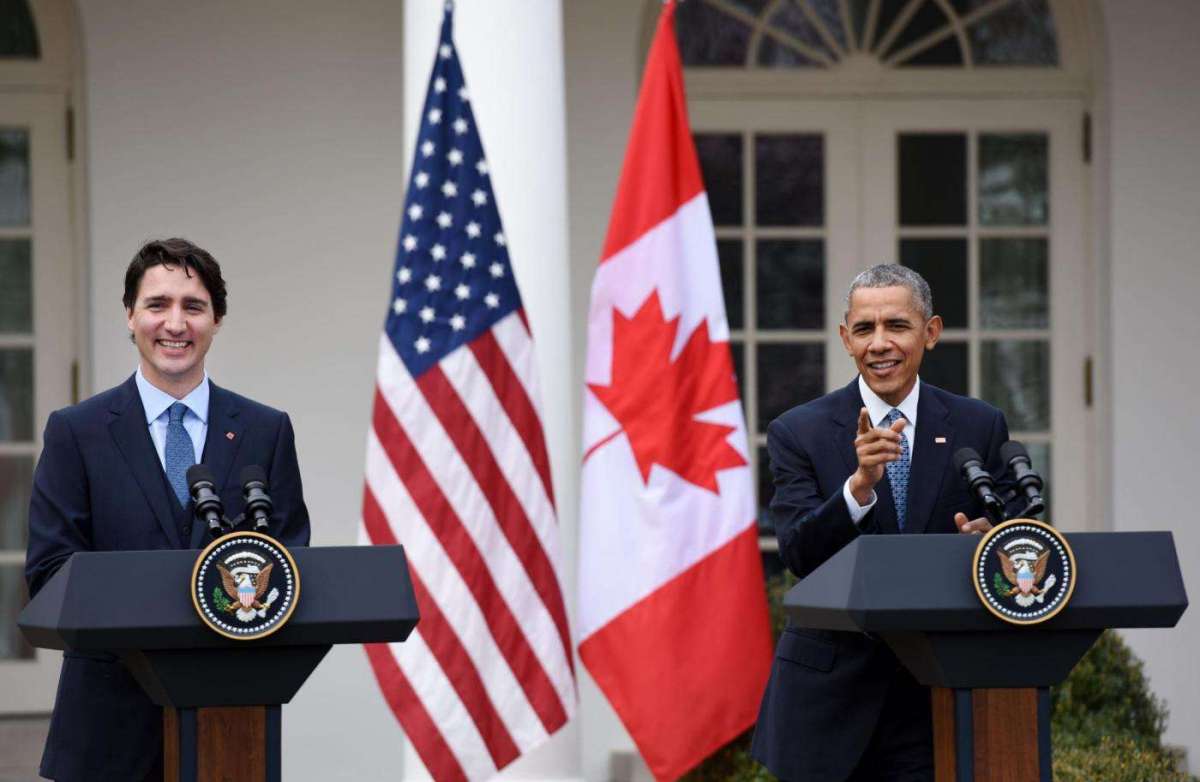 Il premier canadese a Washington