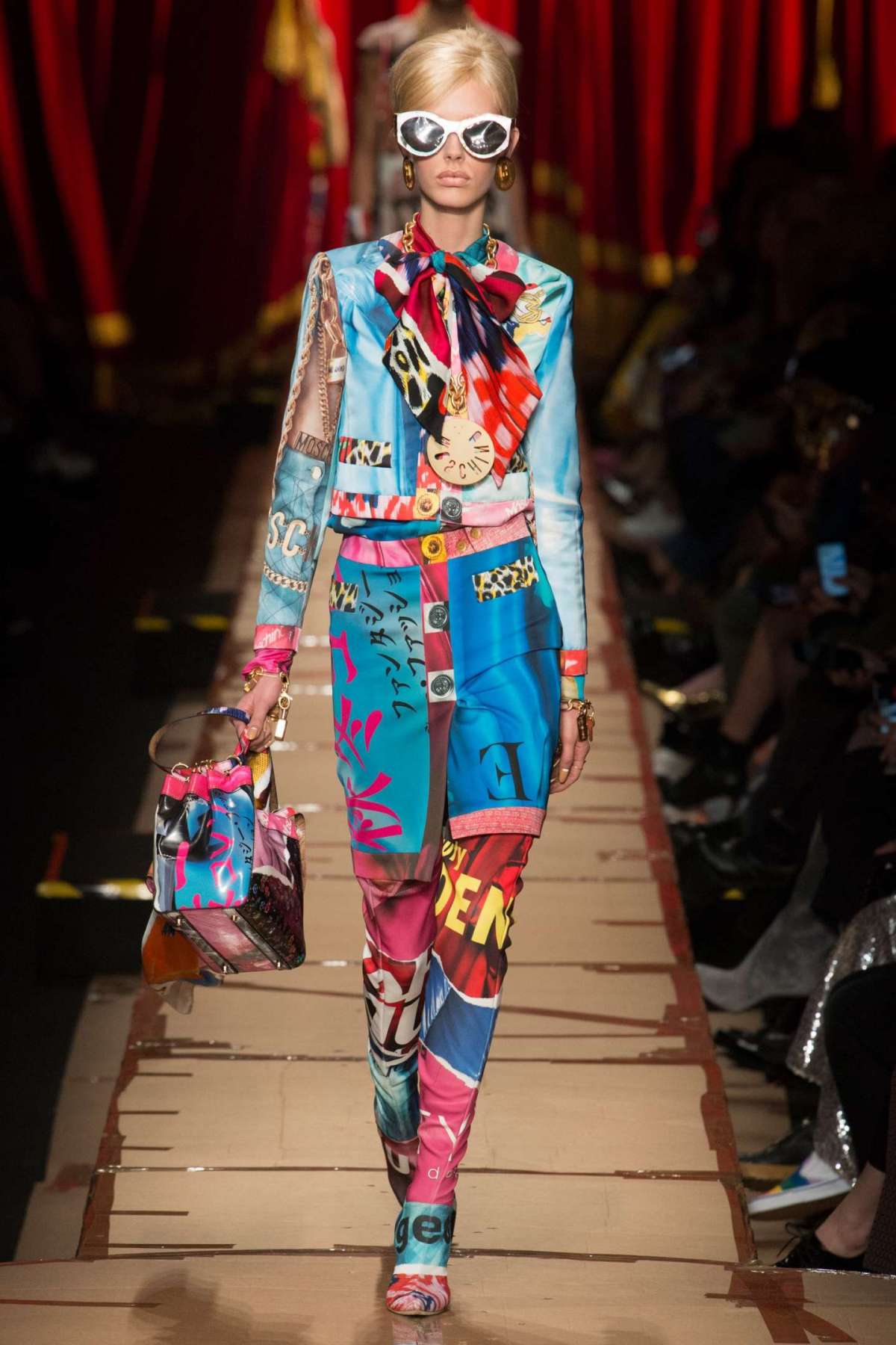 Look multicolor Moschino