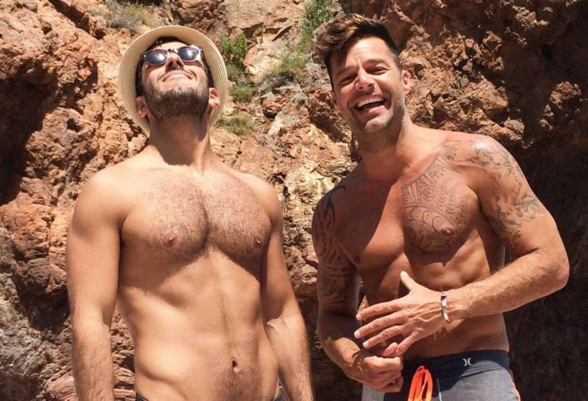 Ricky Martin e Jwan Yosef