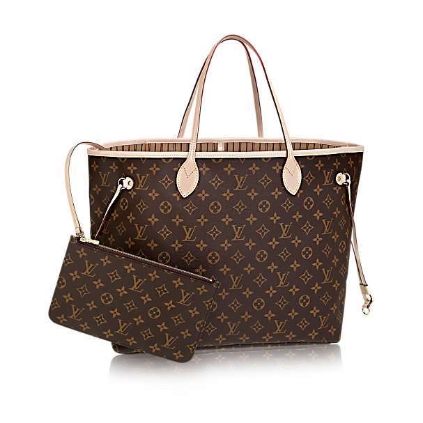 Shopper Neverful GM Louis Vuitton in tela Monogram