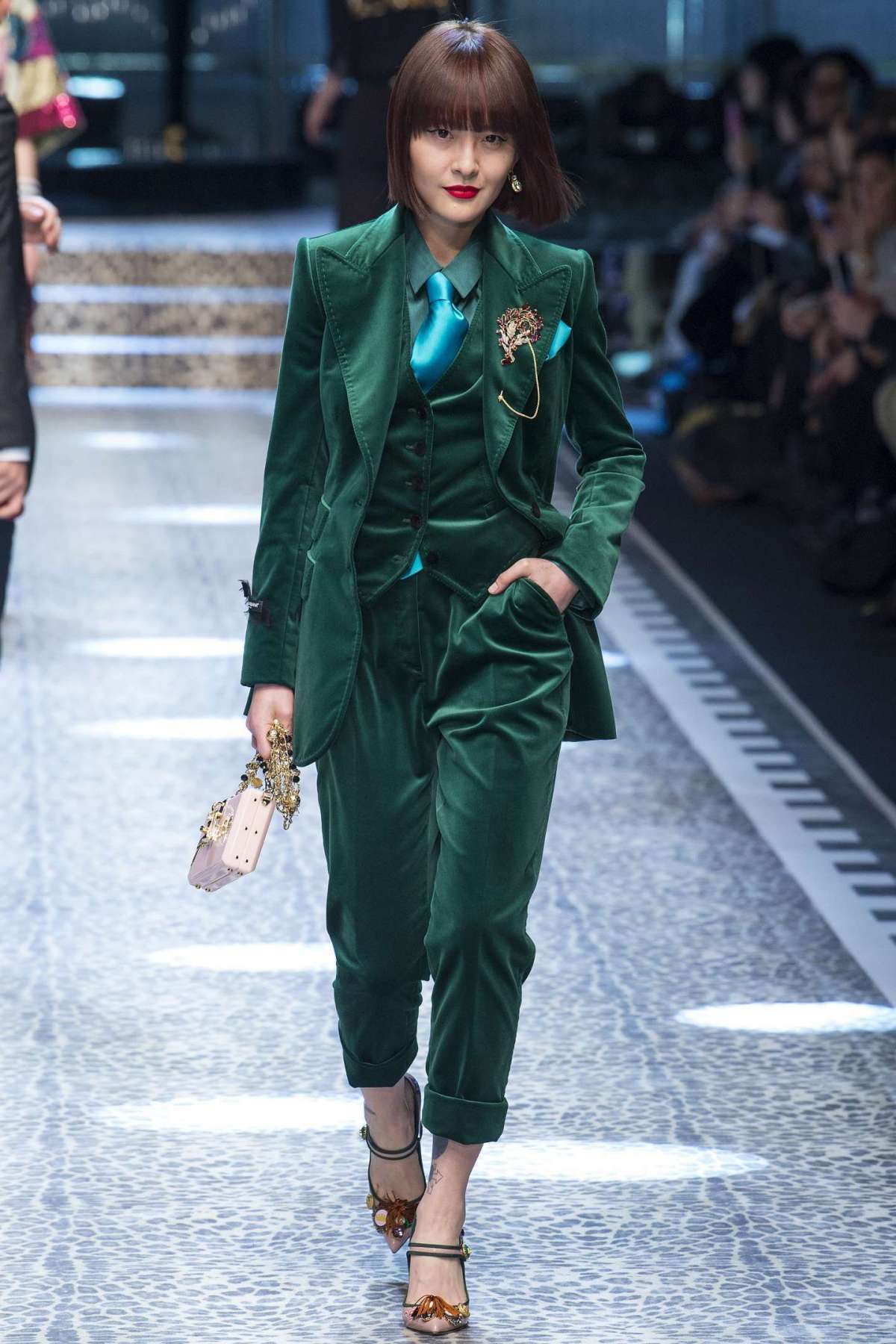 Tuxedo verde Dolce & Gabbana