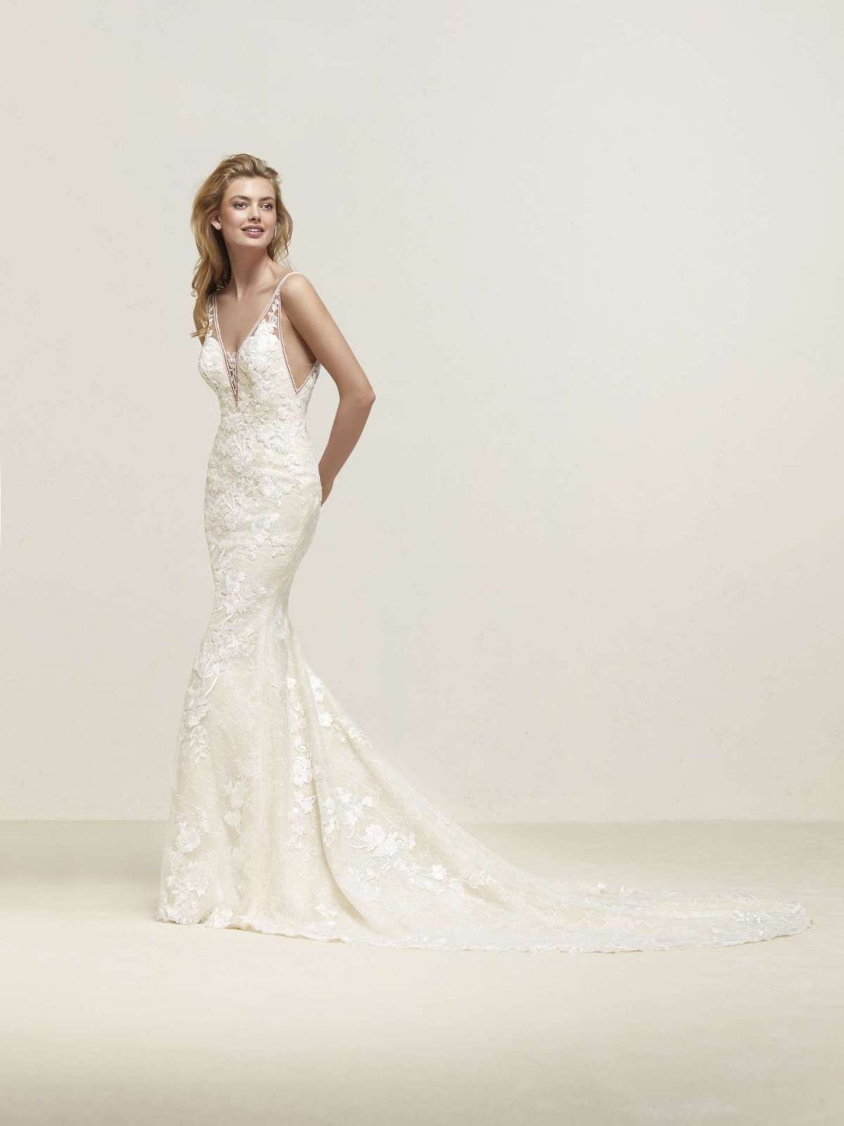 Abito da sposa a sirena Pronovias