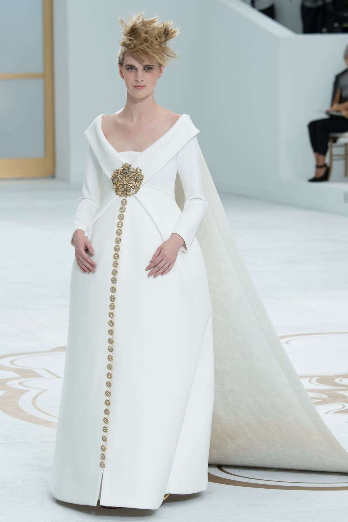 Abito per la sposa incinta Chanel dalla collezione 2014