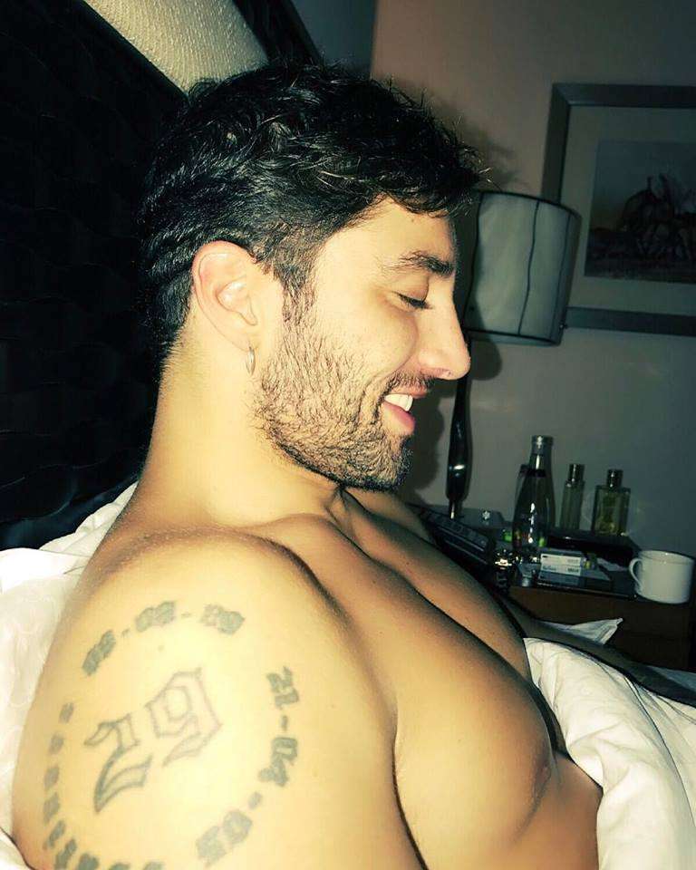 Andrea Iannone a letto