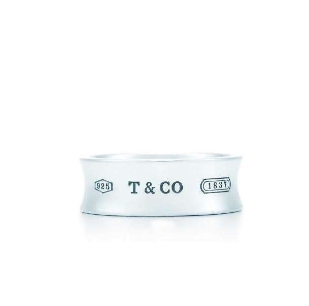 Anello con logo Tiffany