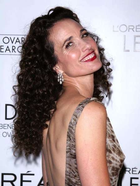 I capelli ricci di Andie MacDowell