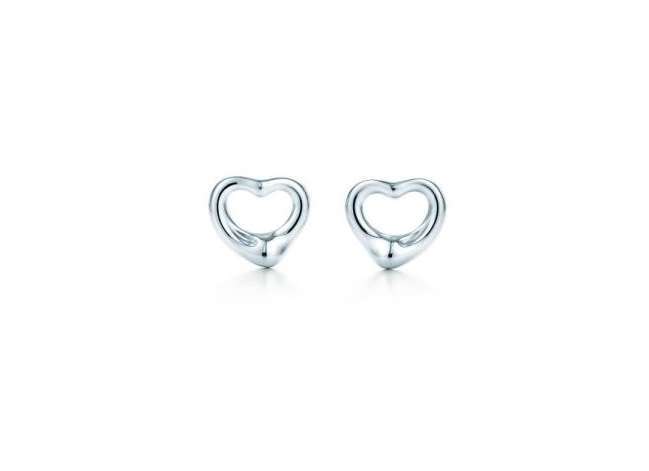 Orecchini Tiffany a forma di cuore