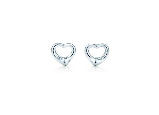 Orecchini Tiffany a forma di cuore