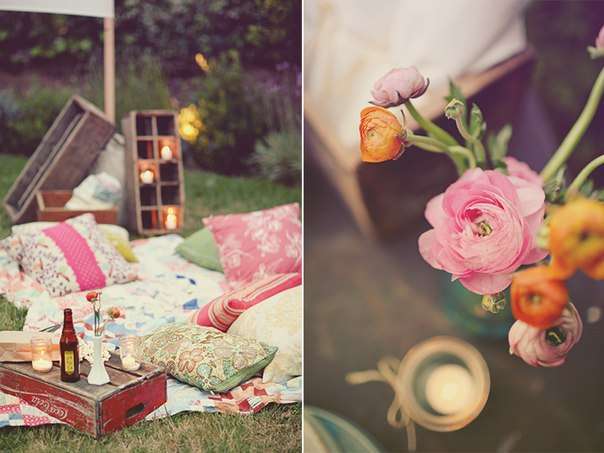 Pic-nic in stile vintage