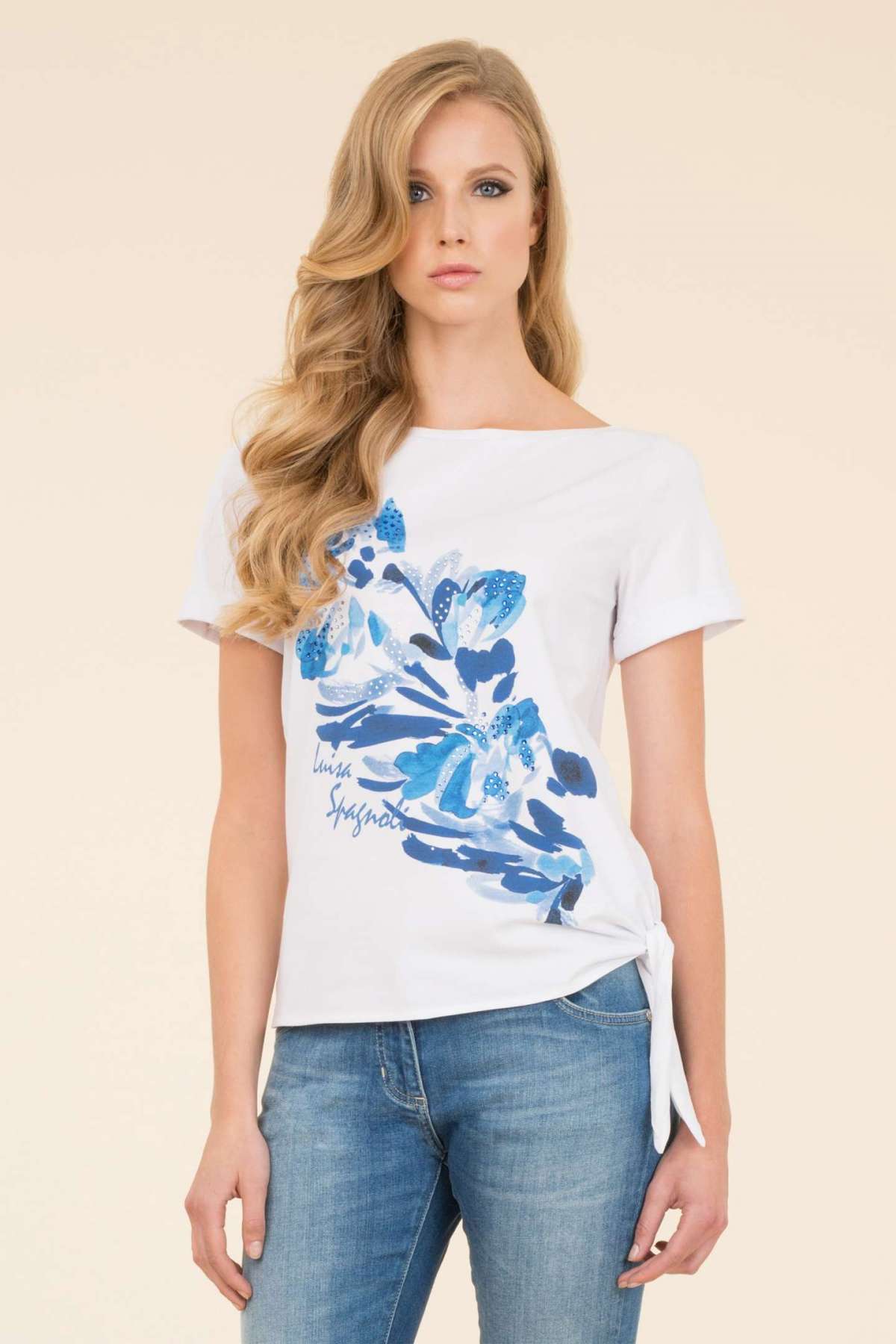 T-shirt a fiori