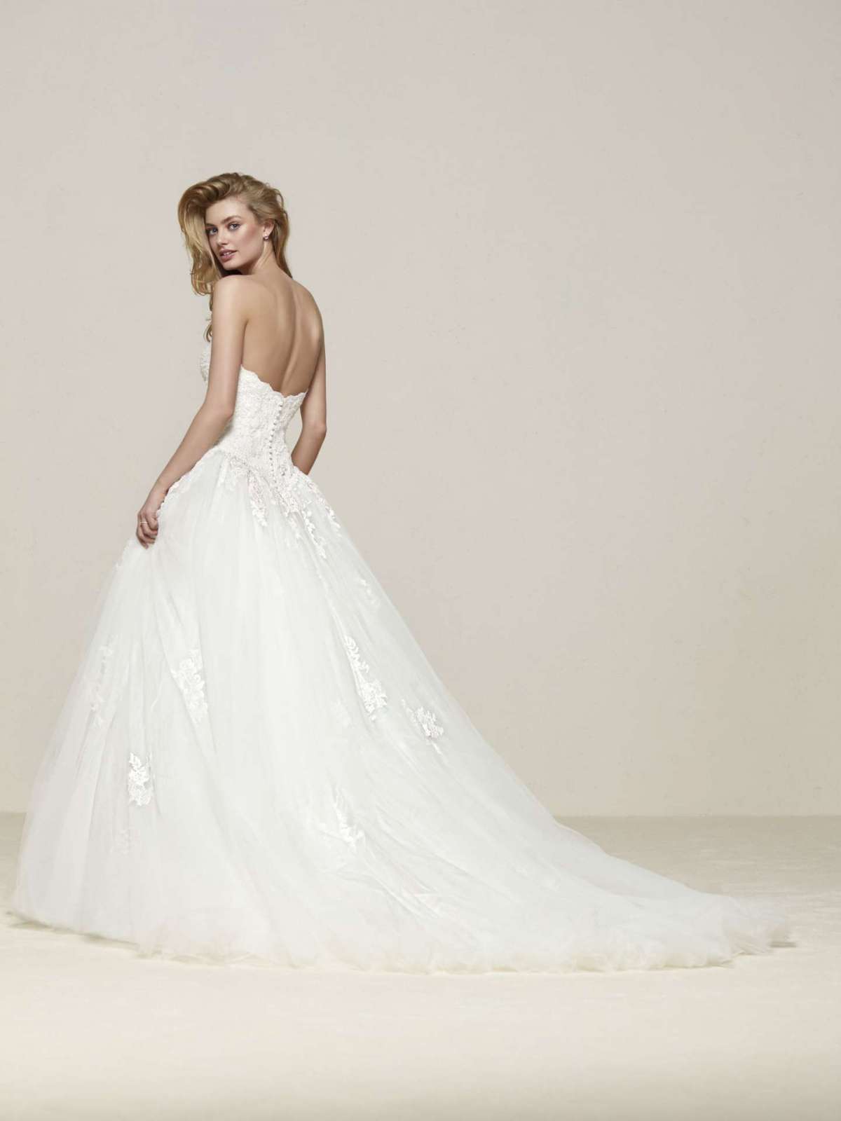 Vestito da sposa in tulle