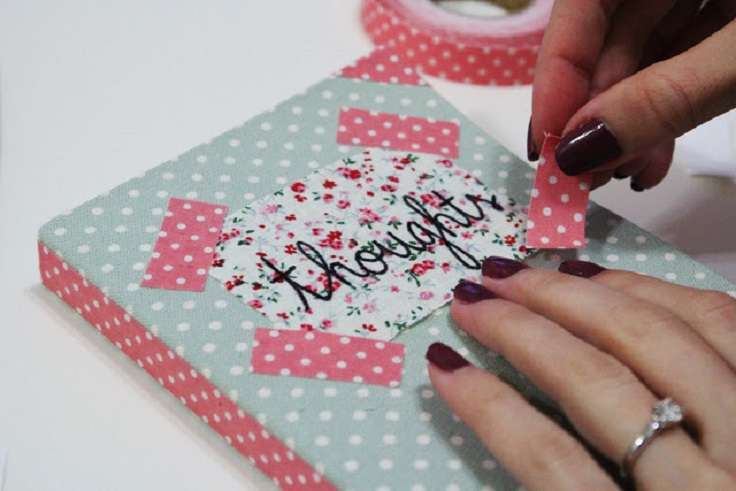 Washi tape per la copertina