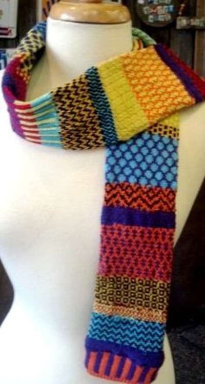 Calzini per creare una sciarpa