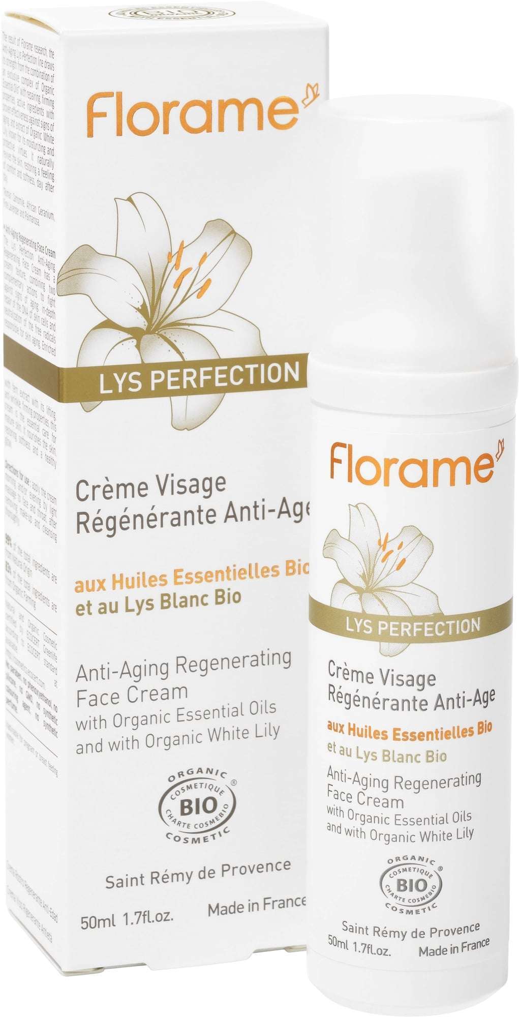 Crema viso rigenerante antirughe Florame