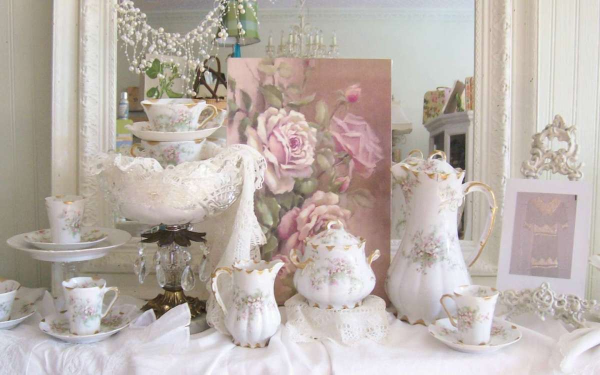 Decorazioni shabby chic eleganti