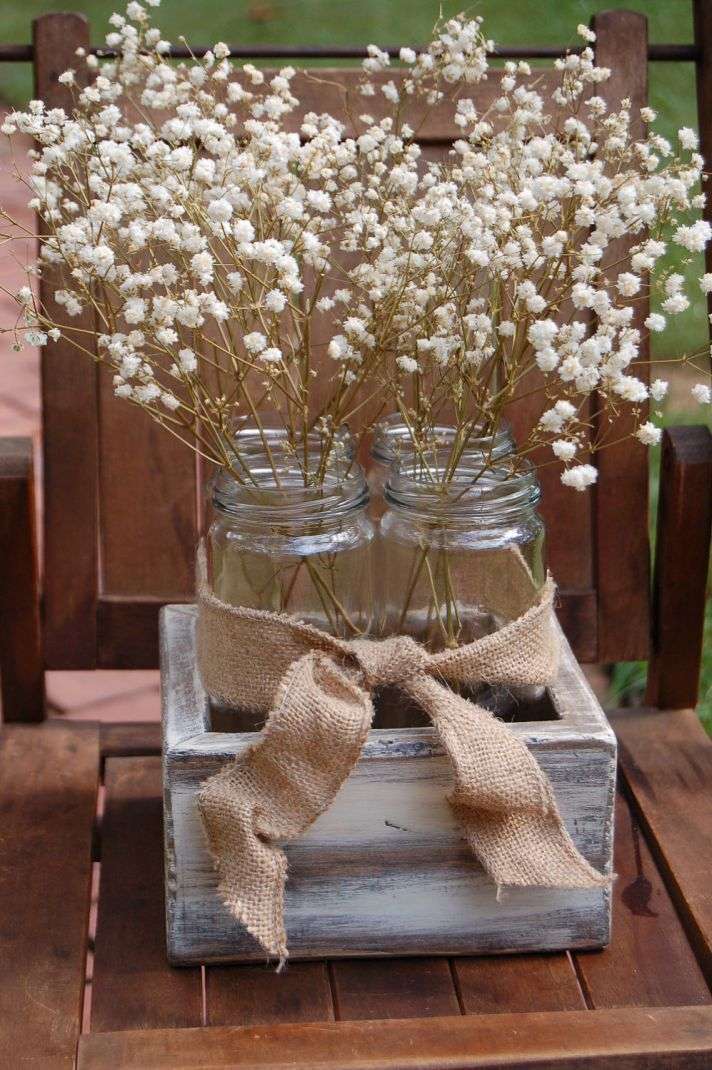 Decorazioni vintage per i tavoli