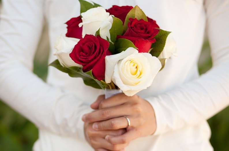 Il bouquet semplice per le nozze civili