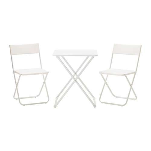 Set da giardino bianco IKEA