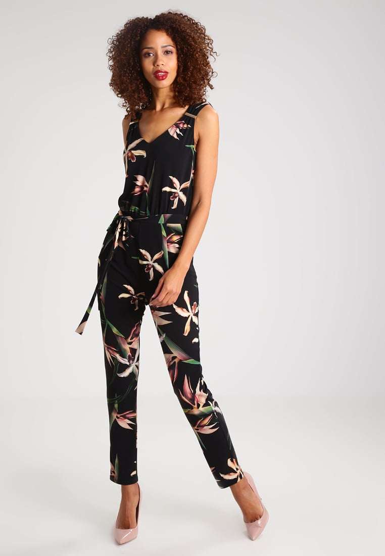 Tuta jumpsuit a fiori Wallis