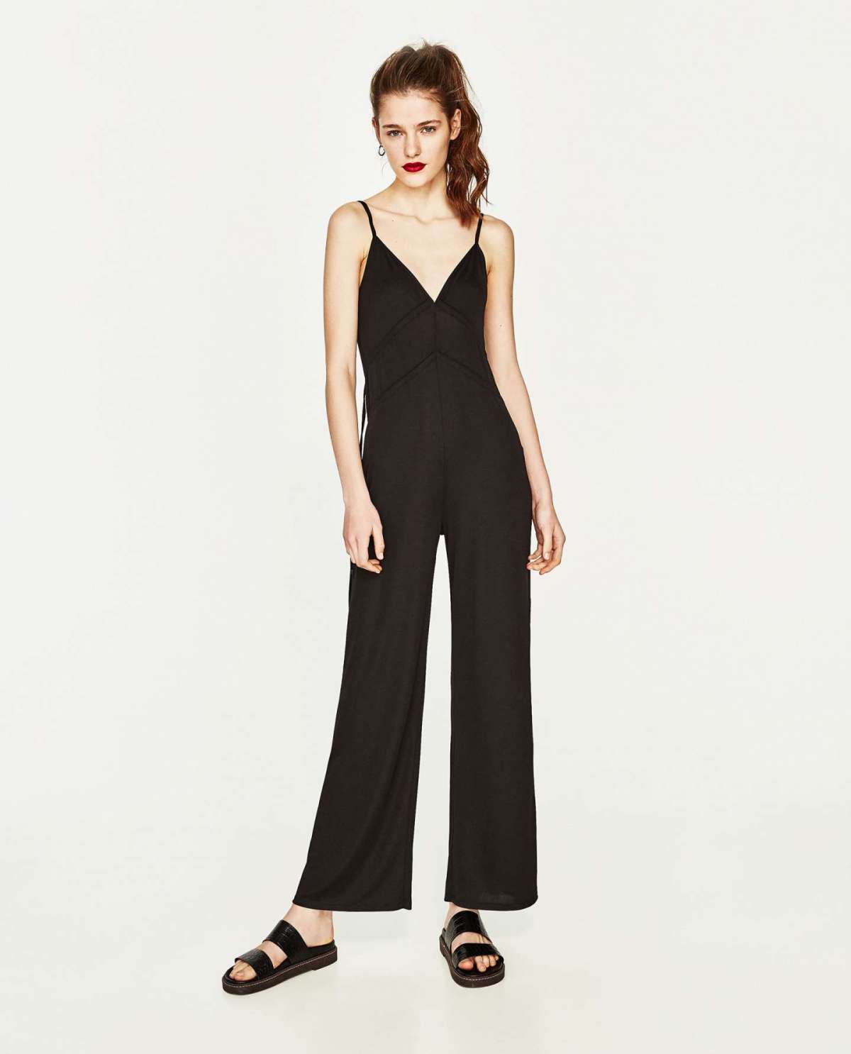 Tuta jumpsuit a palazzo Zara