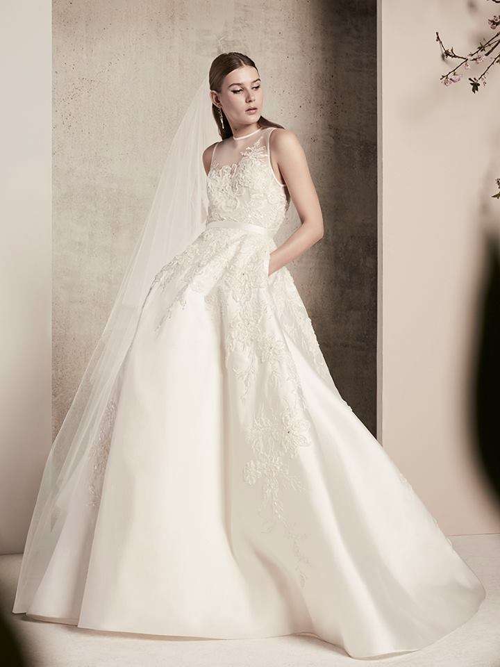 Abito da sposa con tasche Elie Saab