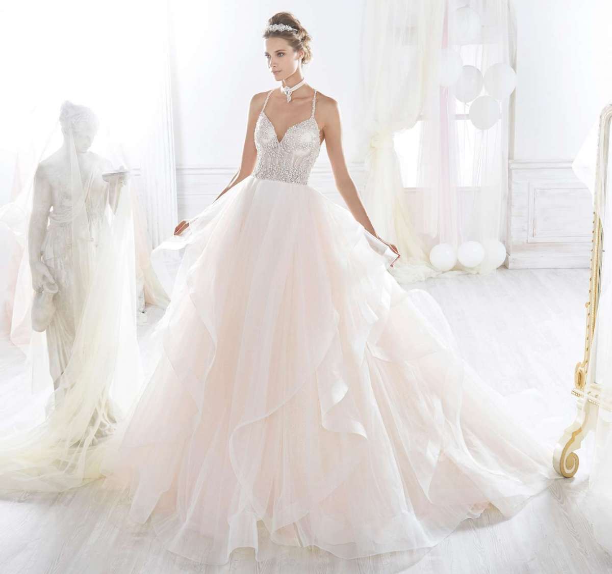 Abito da sposa gioiello Nicole Spose