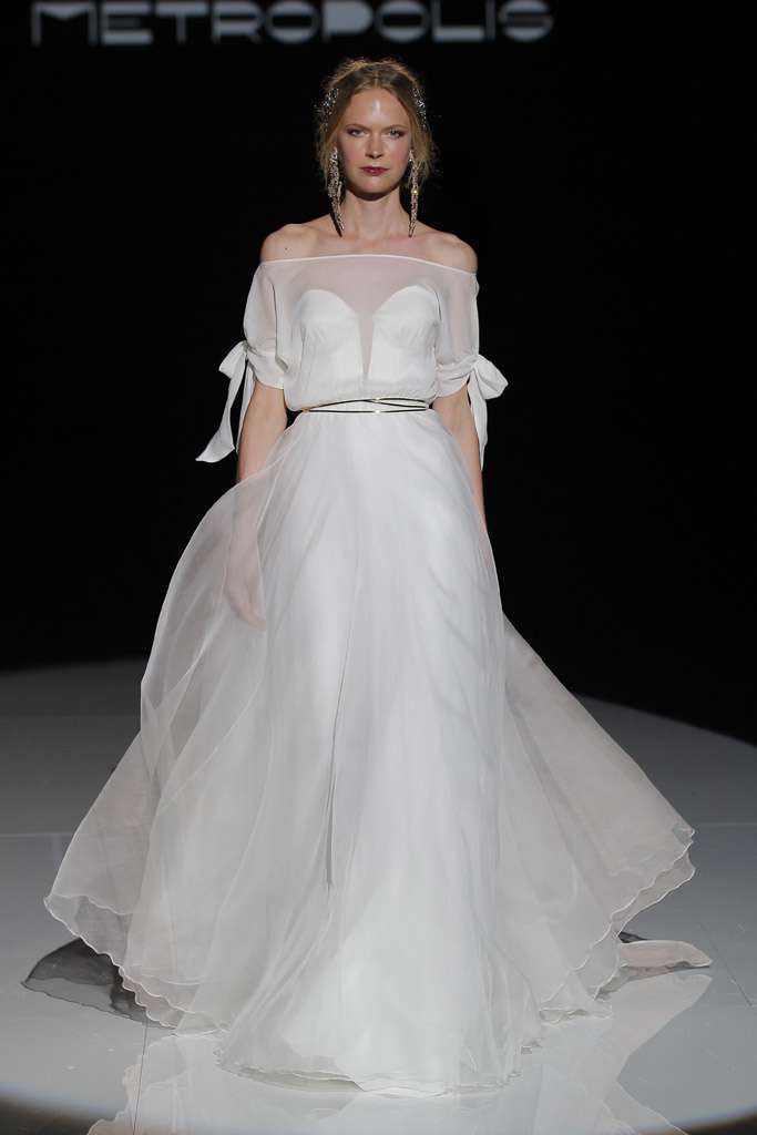 Abito da sposa in tulle