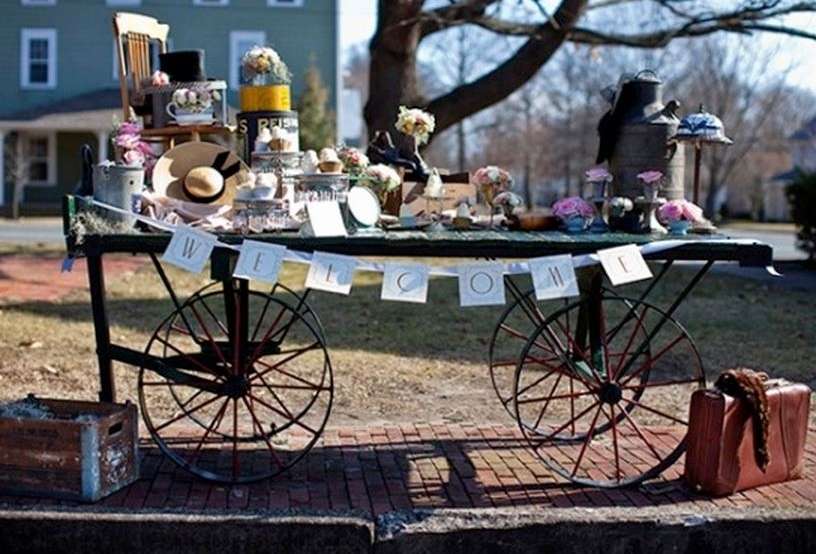 Addobbi per la casa della sposa