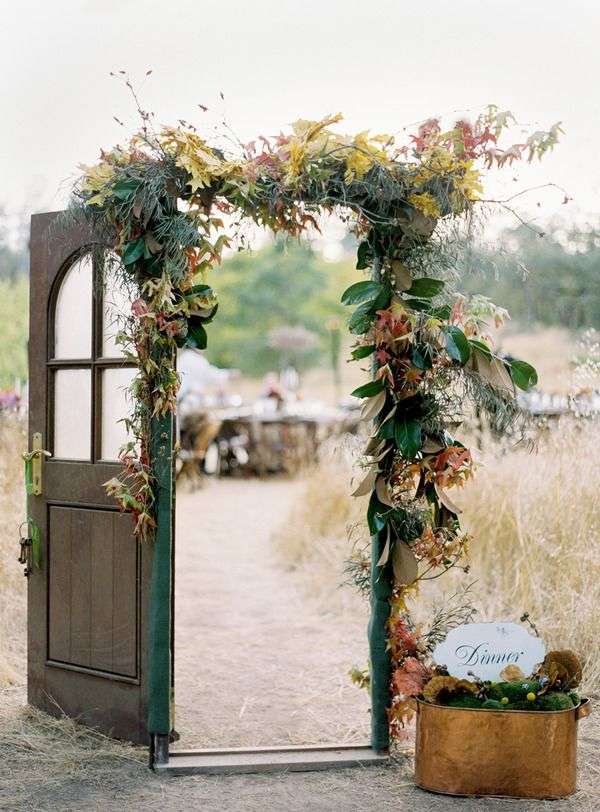 Arco con porta vintage