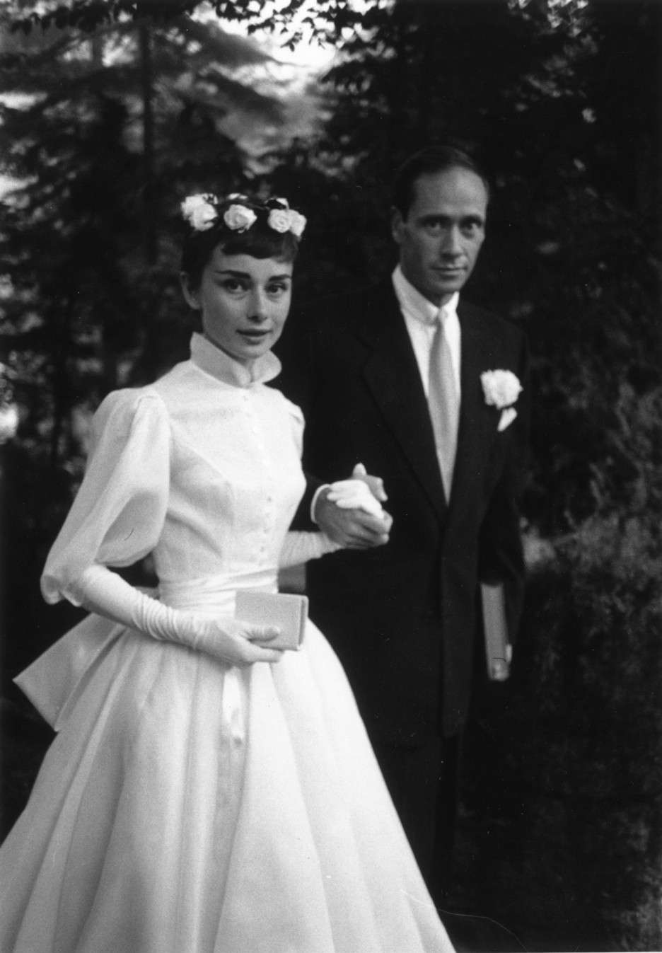 Audrie Hepburn e Mel  Ferrer