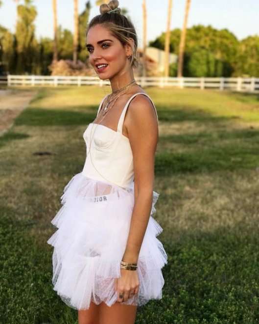 Chiara Ferragni in Dior