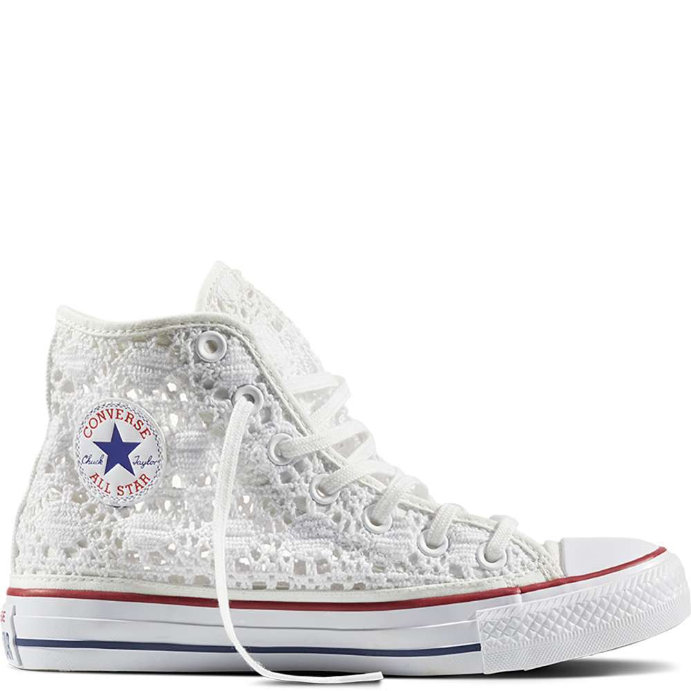 Converse All Star Crochet bianche