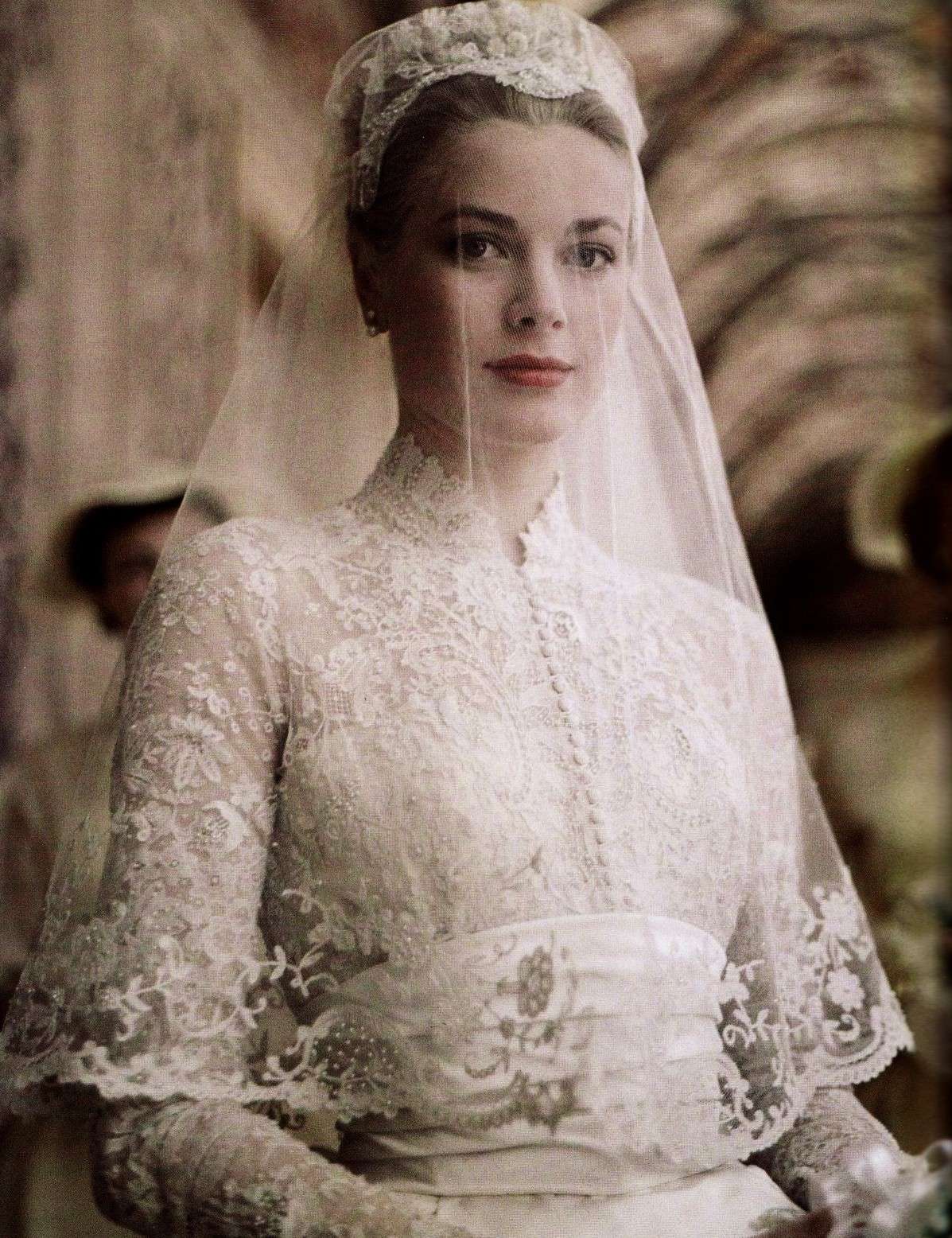 Grace Kelly, l'abito da sposa