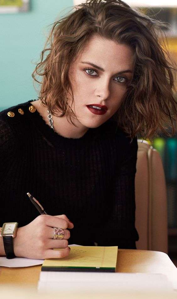 Il caschetto mosso di Kristen Stewart