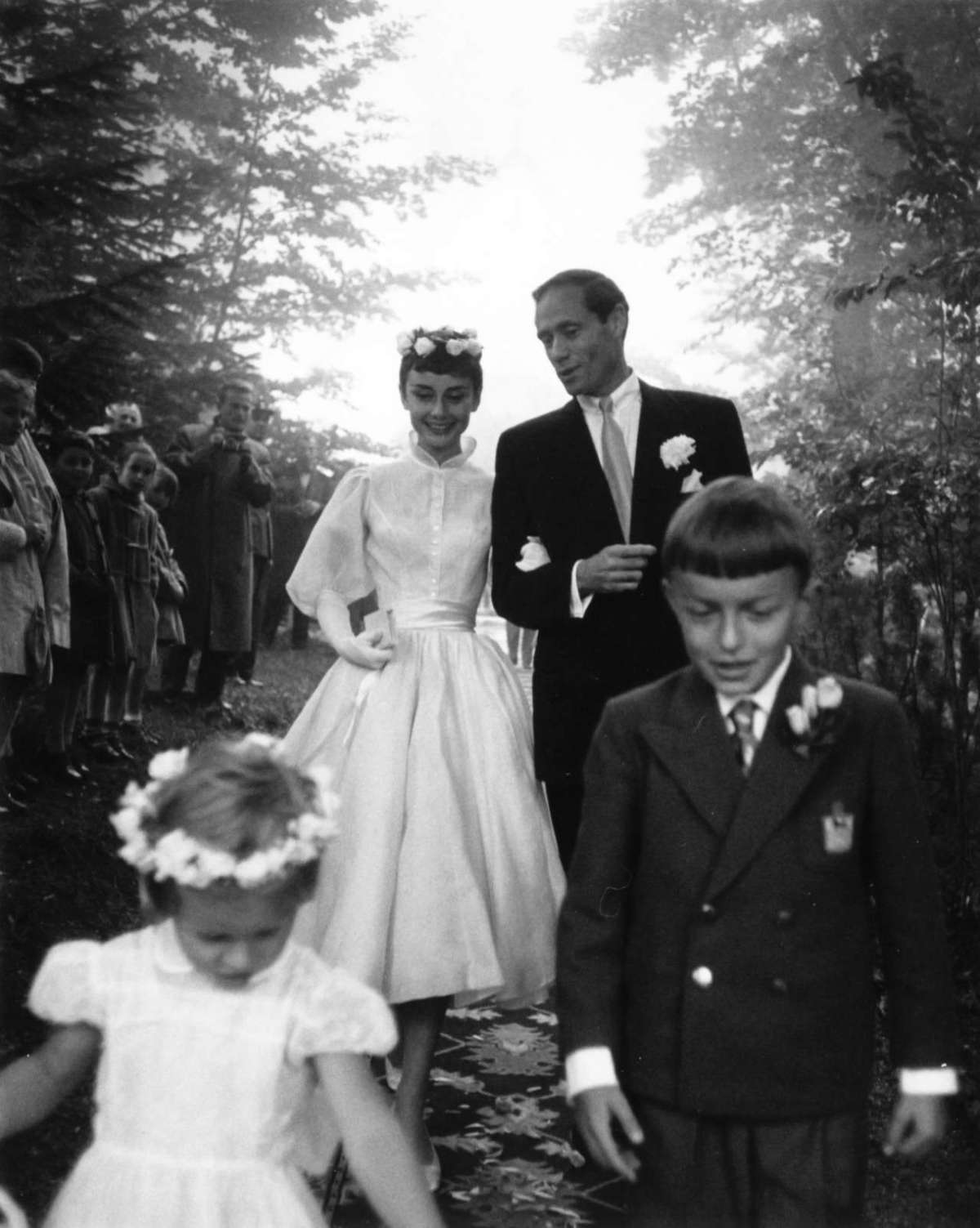 L'abito da sposa di Audrey Hepburn