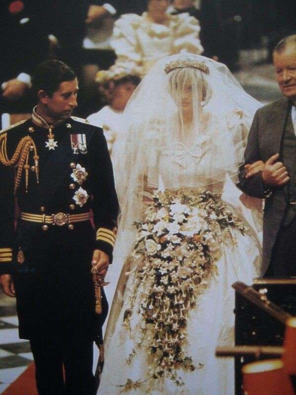 L'abito da sposa di Lady Diana