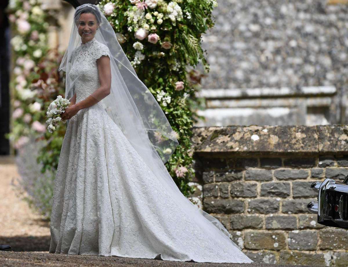 L'abito da sposa di Pippa Middleton