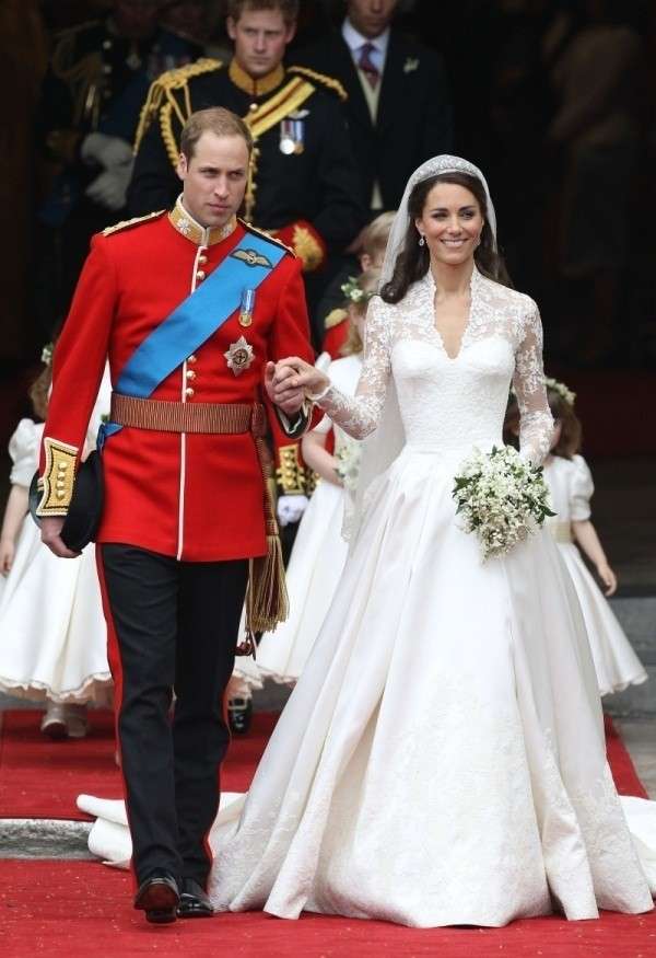 L'abito da sposa Sarah Burton di Kate Middleton