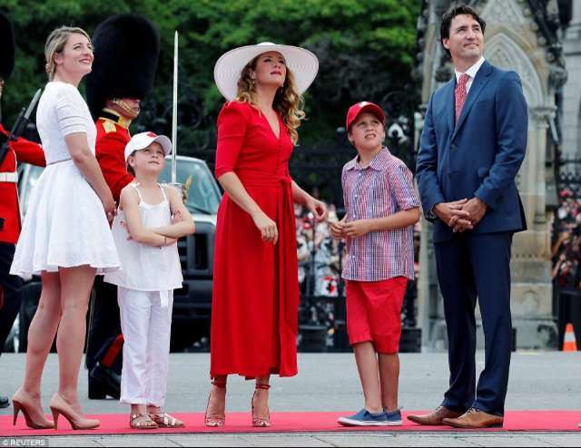 La famiglia Trudeau