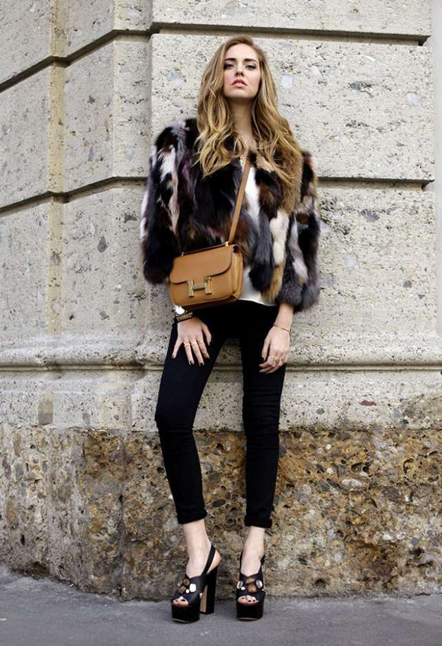 Look con borsa Hermes