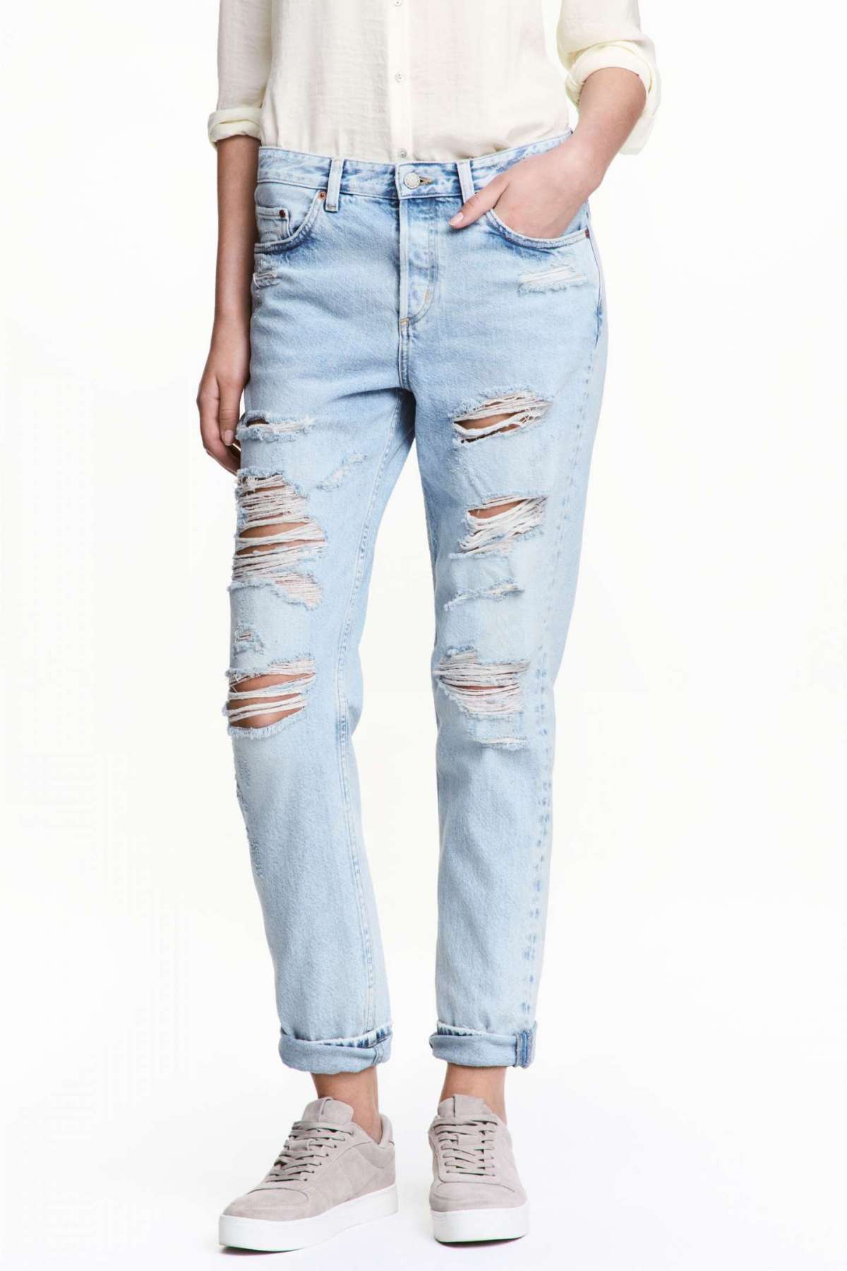 Mom jeans chiari H&M