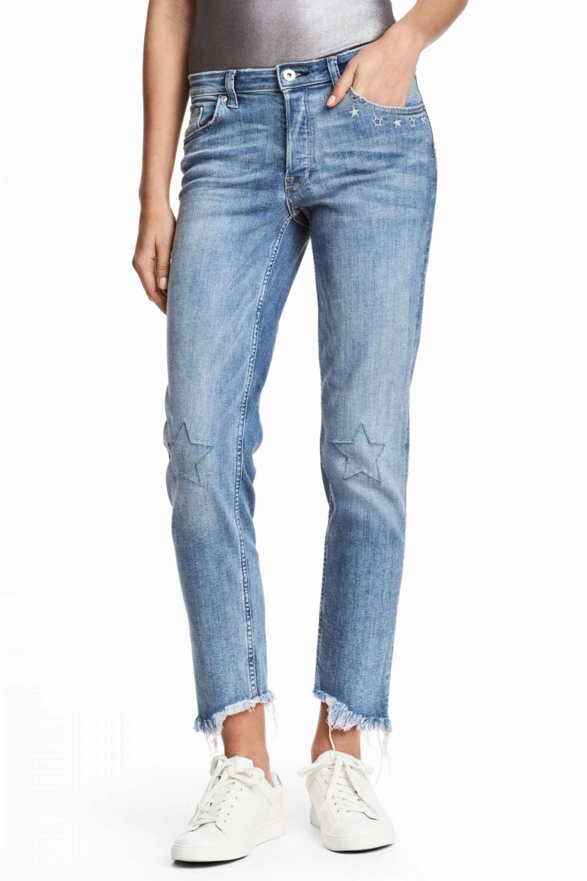 Mom jeans con stelle H&M