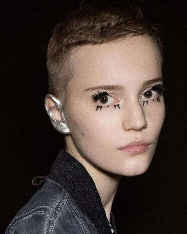Pixie cut stile boyish