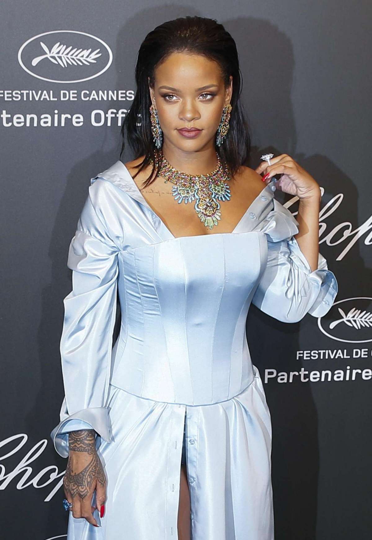 Rihanna al party Chopard