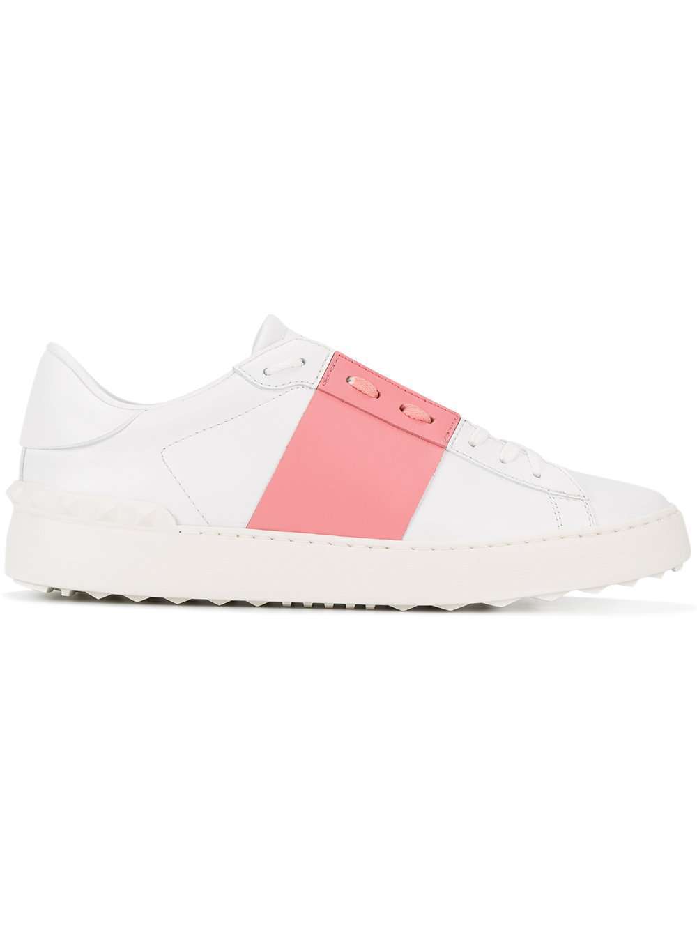 Sneakers bianche e rosa Valentino
