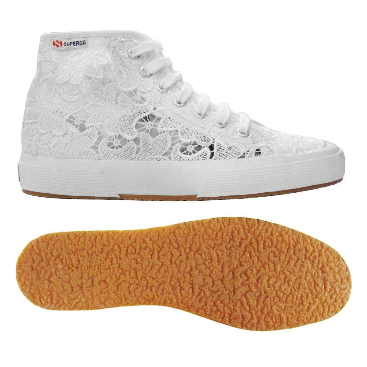 superga pizzo alte