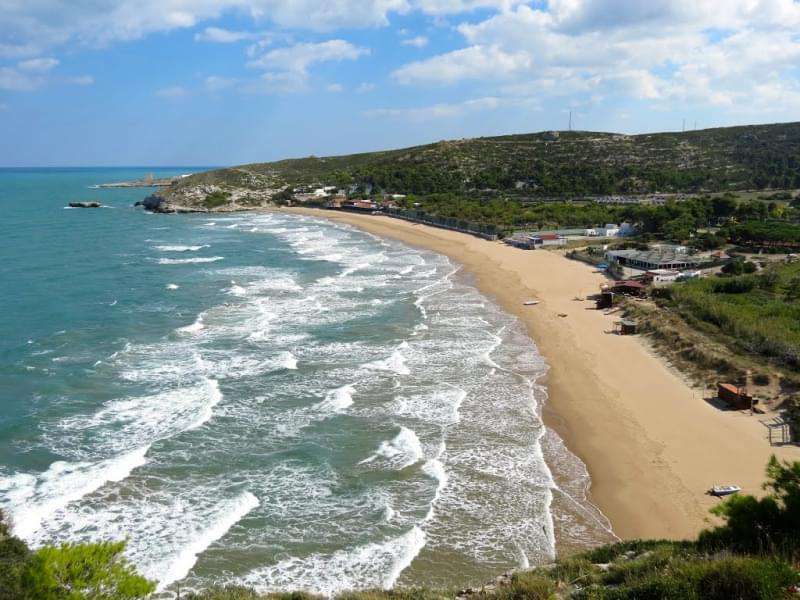 Spiaggia di Manaccora in Puglia