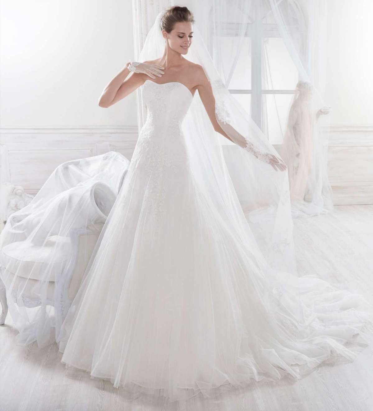 Vestito da sposa bianco